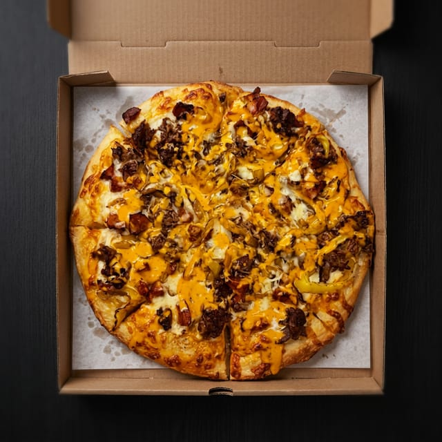 Steak Hoagie Pizza.