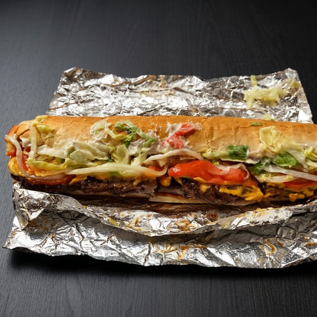 Bacon Cheeseburger Sub.