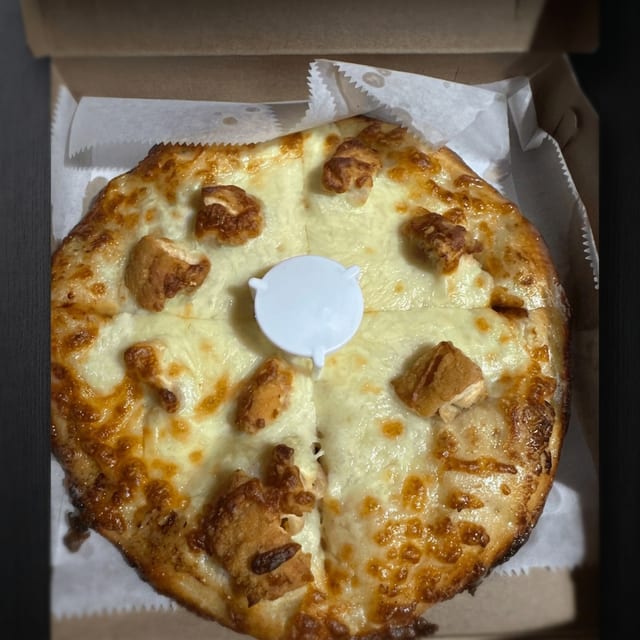 Chicken Finger Pizza.