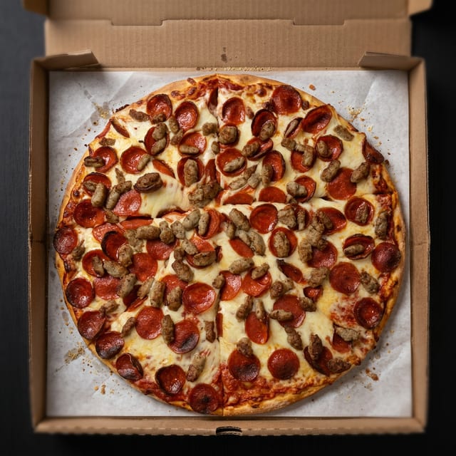 Meat Lovers Pizza.